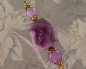 Orchid Victorian Hat Pin Purple Long Stick Hatpin Displays Beautifully Choose your length Sturdy to Use HP4414