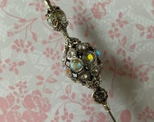 Exquisite Crystal AB Rhinestone Hat Pin Choose your Length Sturdy Steel Stick Sharp Point Victorian Hatpin HP4011