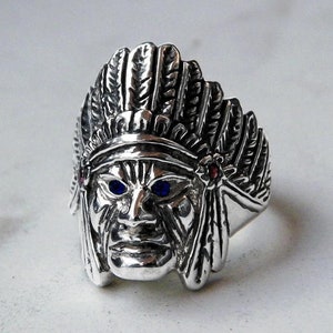 American Indian 925 STERLING SILVER Turquoise Black Onyx
