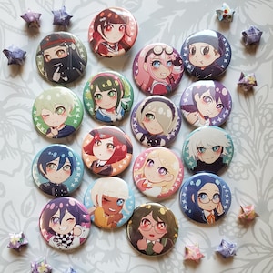 New Danganronpa V3 Buttons