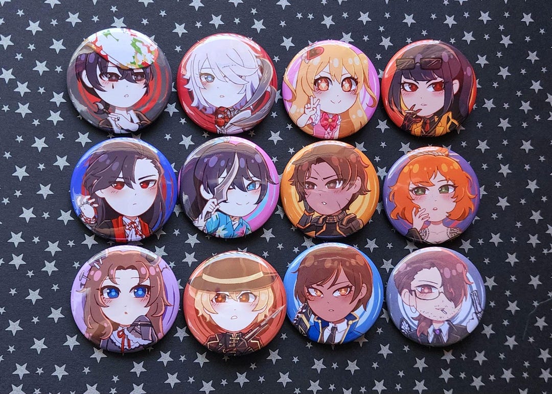 Limbus Button Limbus Company ID & EGO Buttons - Etsy