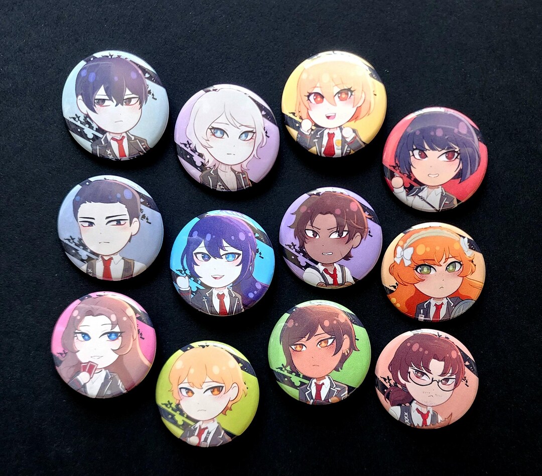 Limbus Button Limbus Company Buttons - Etsy