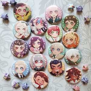 Super Danganronpa 2 Buttons