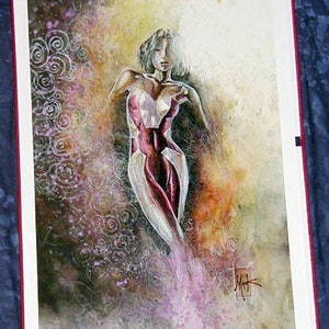 Kabuki Dreams Limited Edition German Portfolio David Mack 42 Prints 17 x 25 Deluxe Red Linen Box 0654 of 990 Graphic Novel image 7