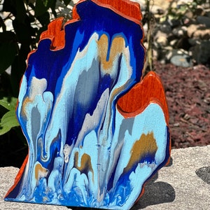 Michigan Wood Stained Napkin Holder and more
