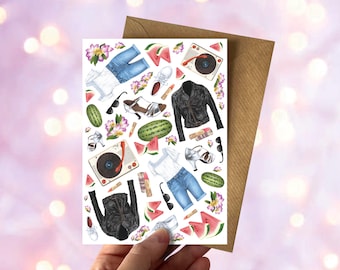 Dirty Dancing Greetings Card: 90s Rom Com Birthday Card