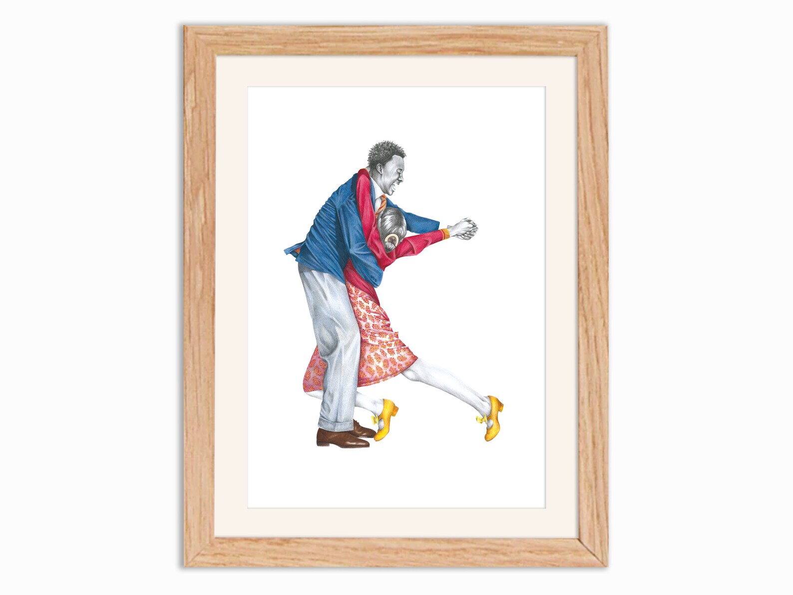 You ve been tangoed print lindy hop art print hand etsy
