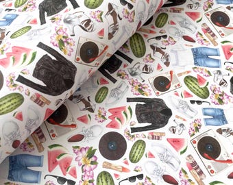 Dirty Dancing Gift Wrap Sheet: Retro Birthday Wrapping Paper with Tag