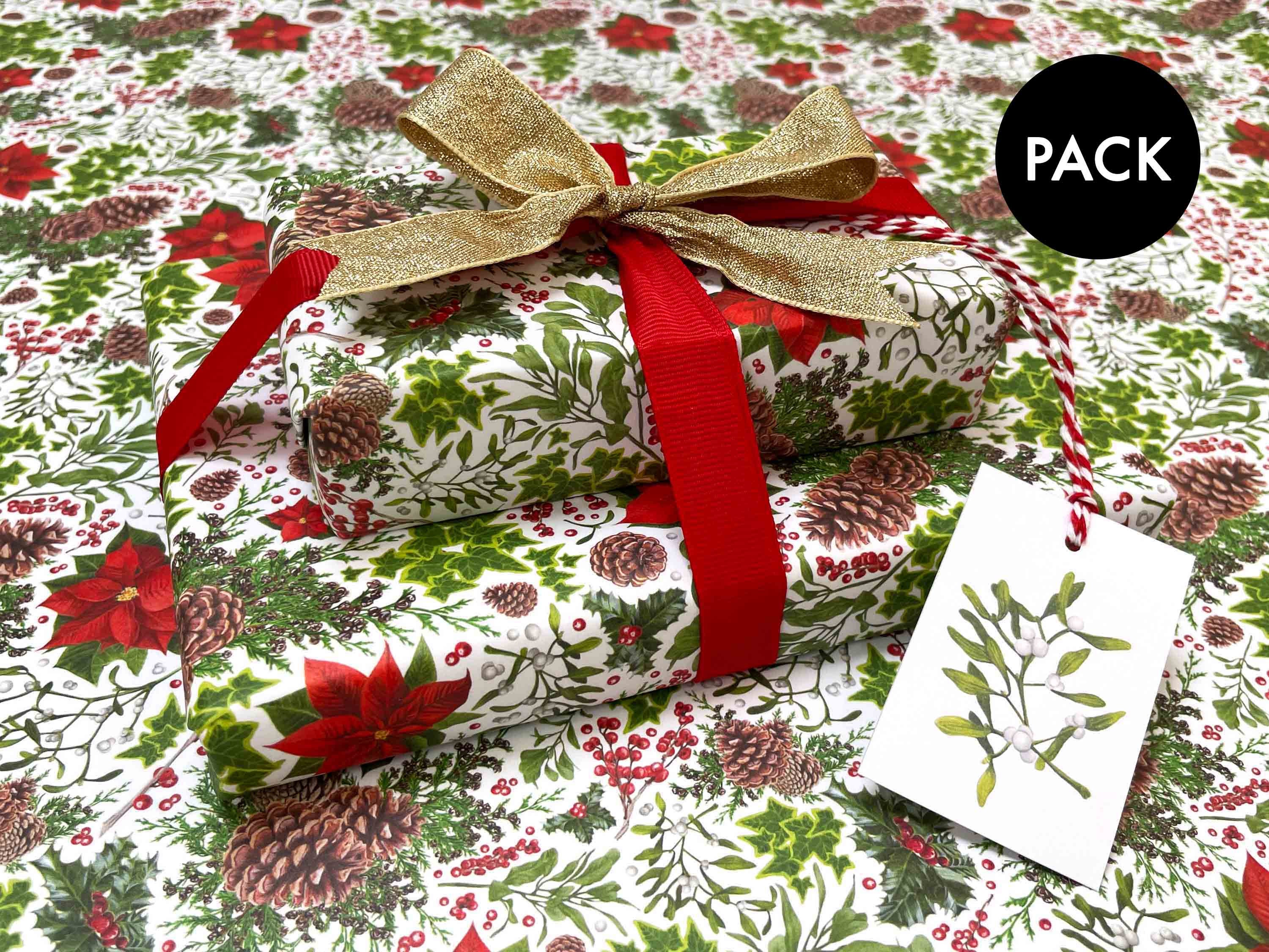 Christmas Wrapping Paper, Christmas Gift Wrapping, Luxury Wrapping