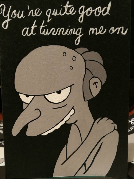 You're Quite Good at Turning Me on Card Etsy