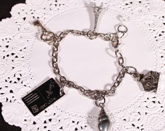 Love To Travel Charm Bracelet