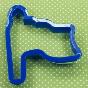 Collectable Blue Flag Shaper Cookie Cutter