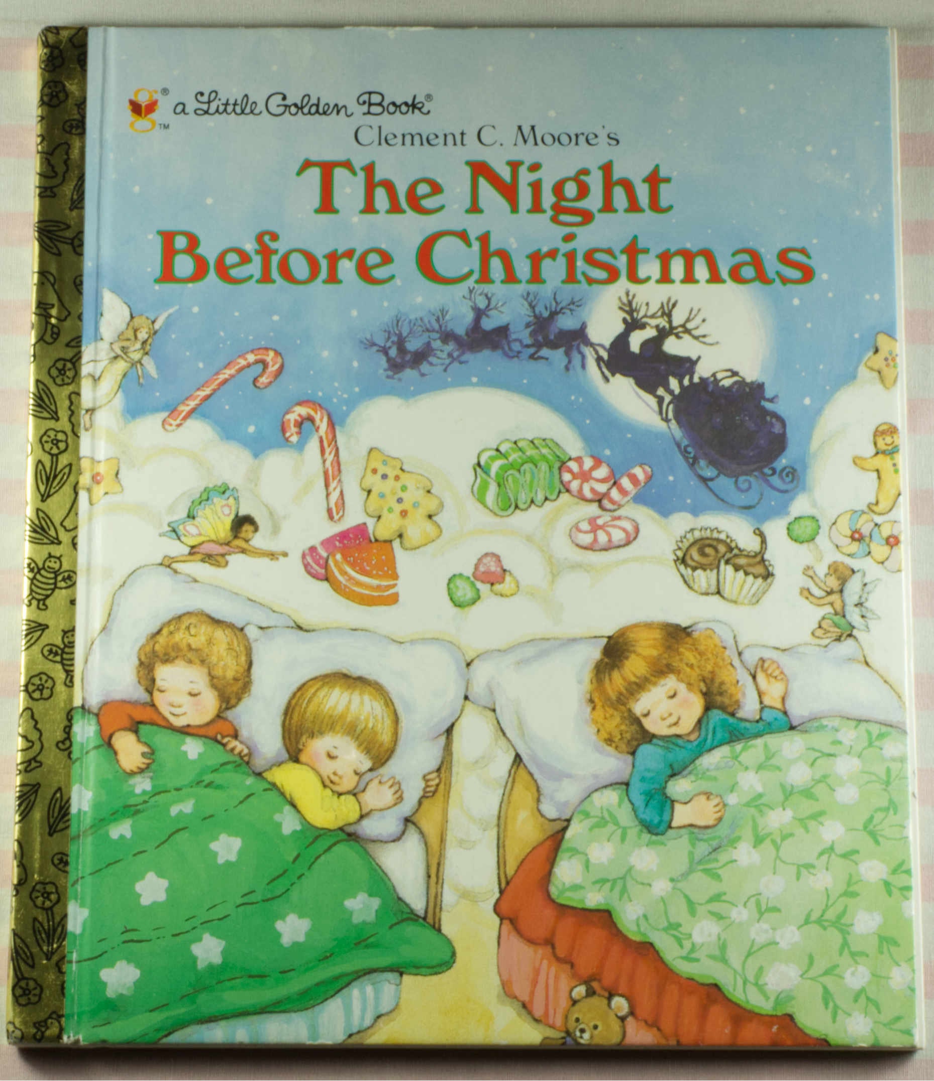1990's the Night Before Christmas Little Golden Book, Clement C. Moore ...