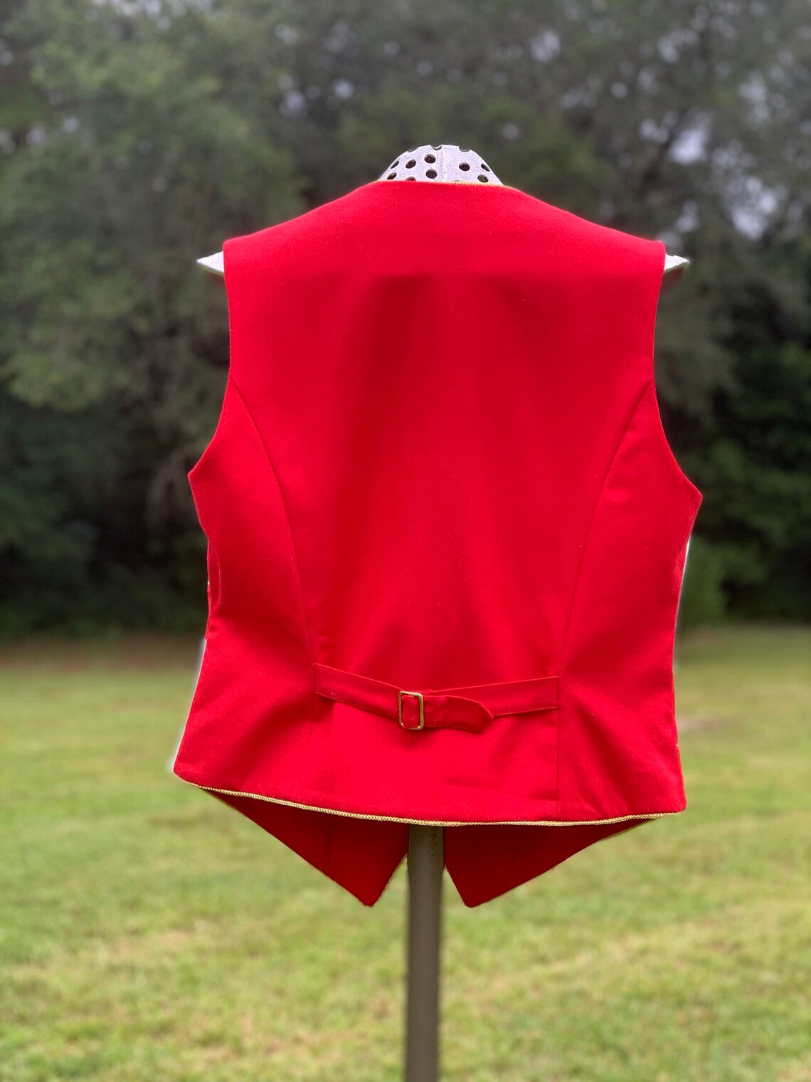 Gilet de Noël vintage Holiday Attire Seasons Greetings Red | Etsy