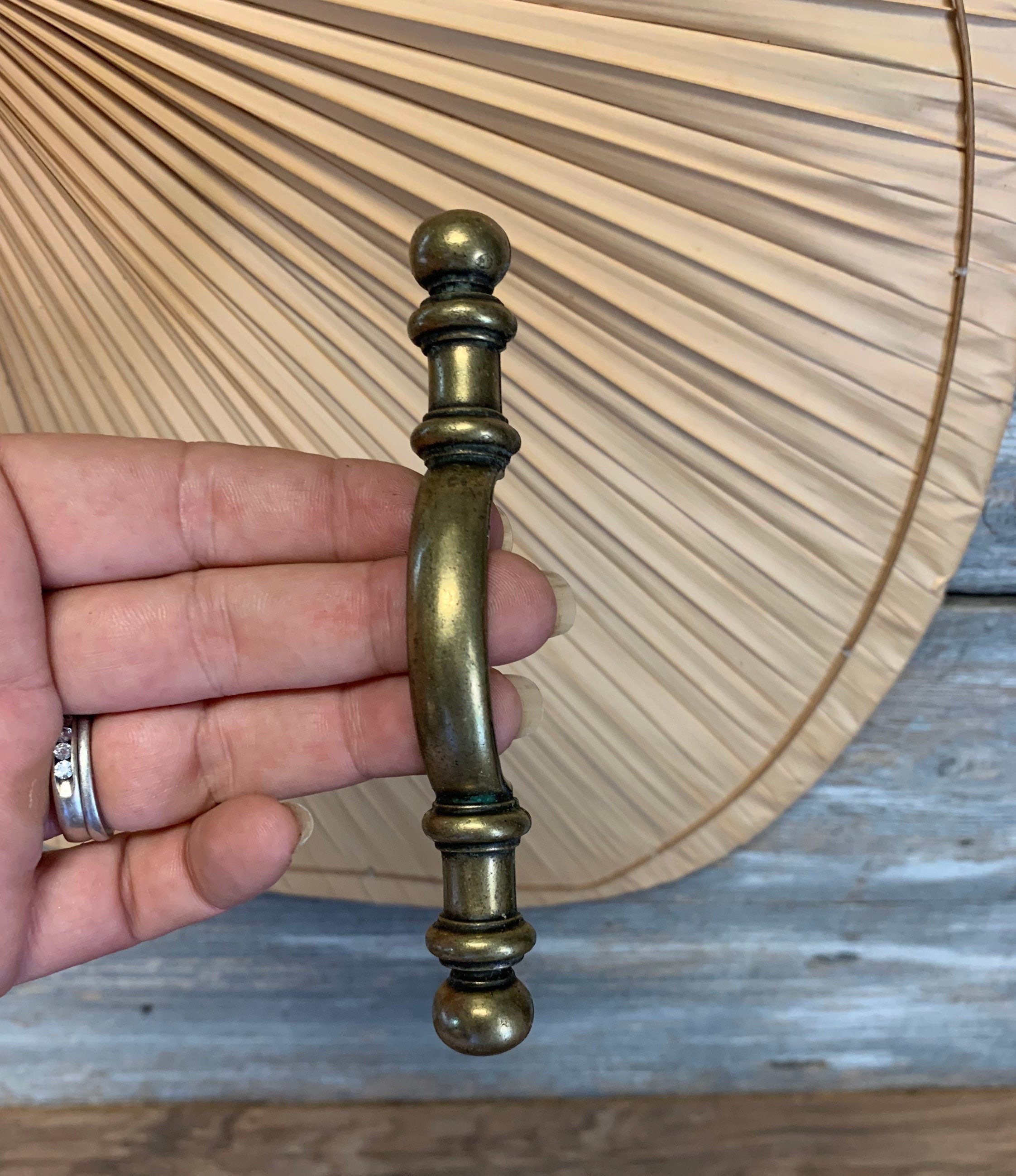 Hardware de latón antiguo Lote de 17 gabinete ennegreído tira | Etsy