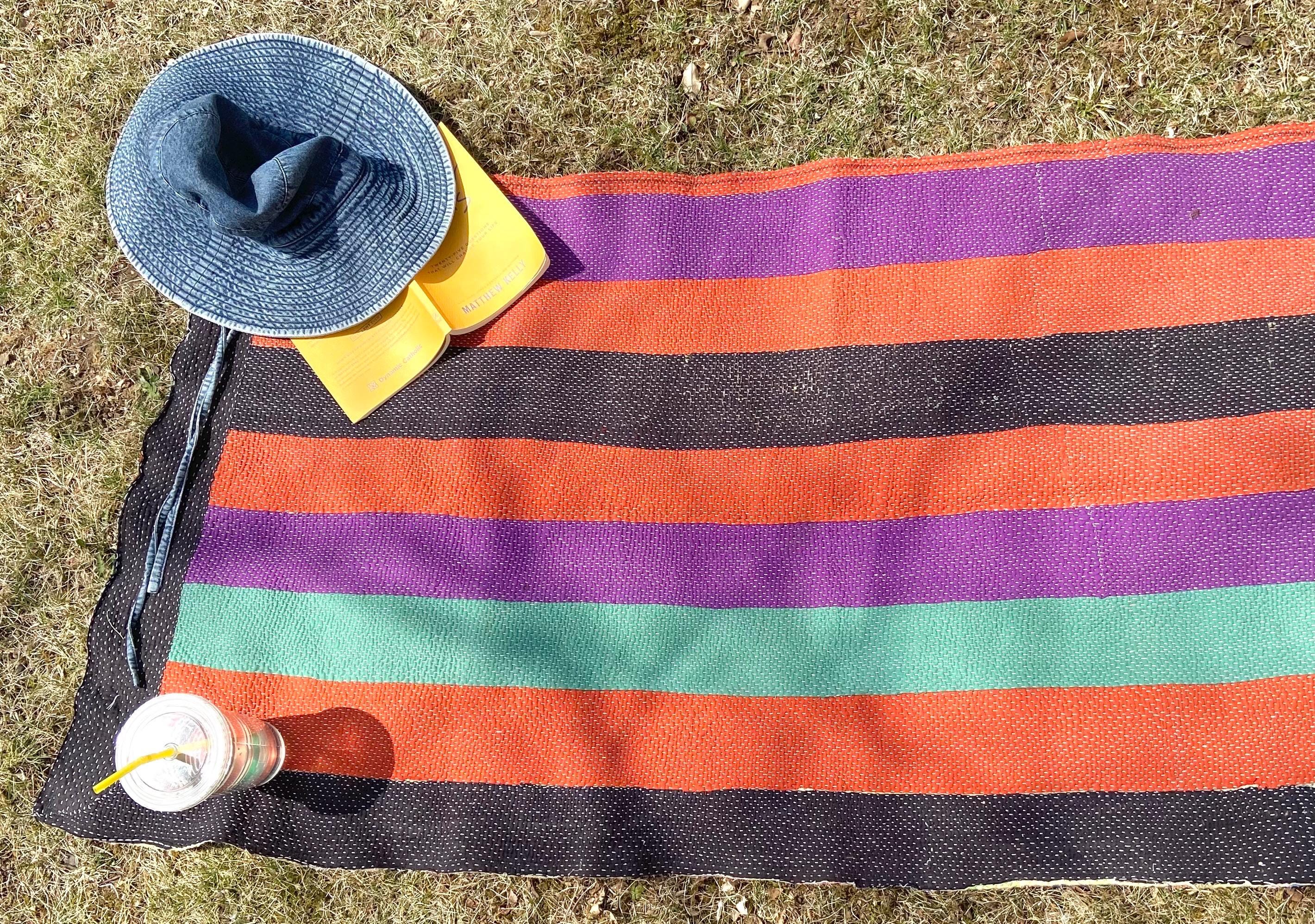 Small Kantha Beach towel