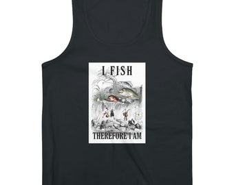 Men's I FISH THEREFORE I AM Tank Top