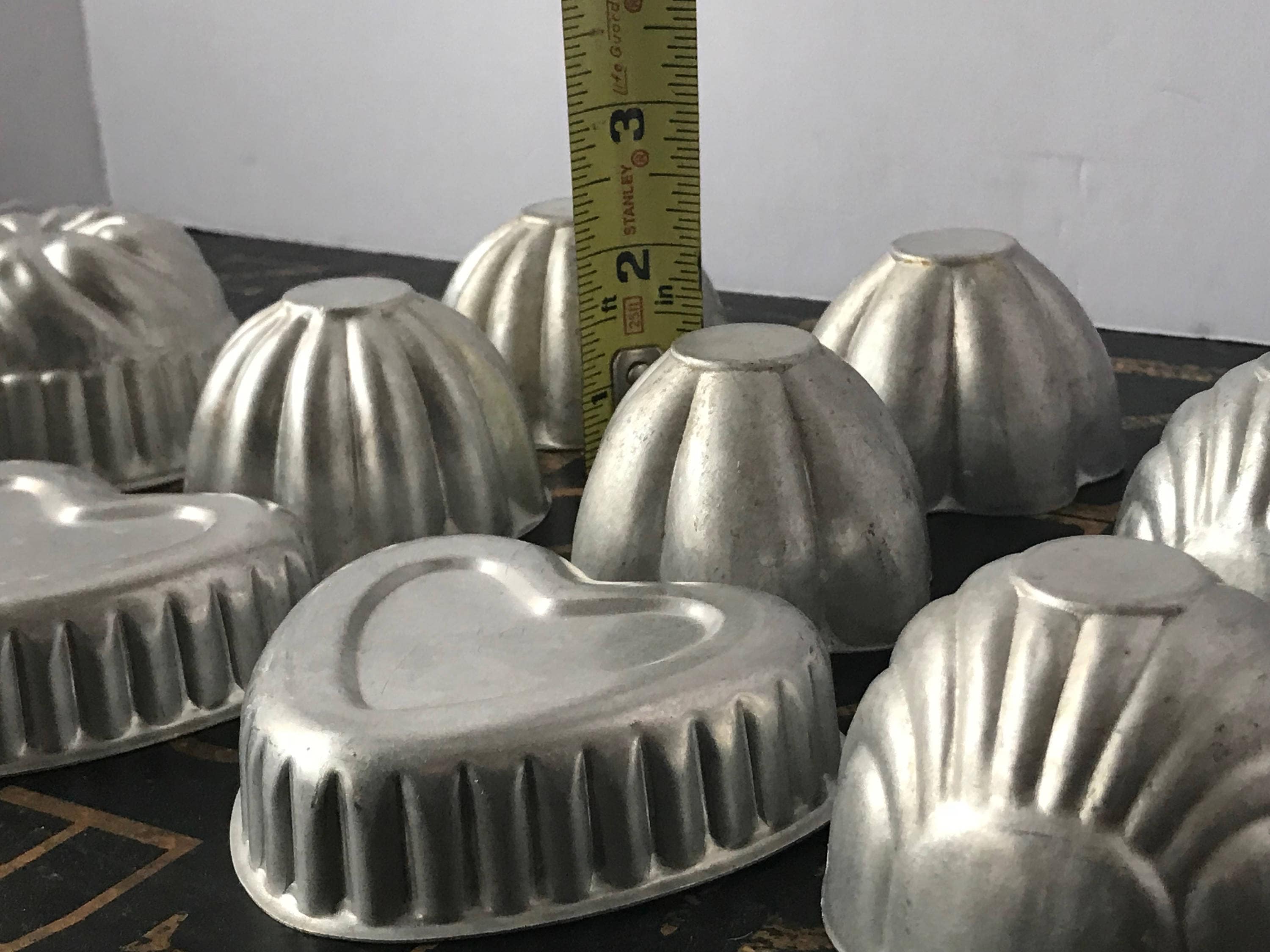 Download Assorted Vintage Mini Jello Molds - Five Pairs, kitchen gadgets, baking supplies, country ...