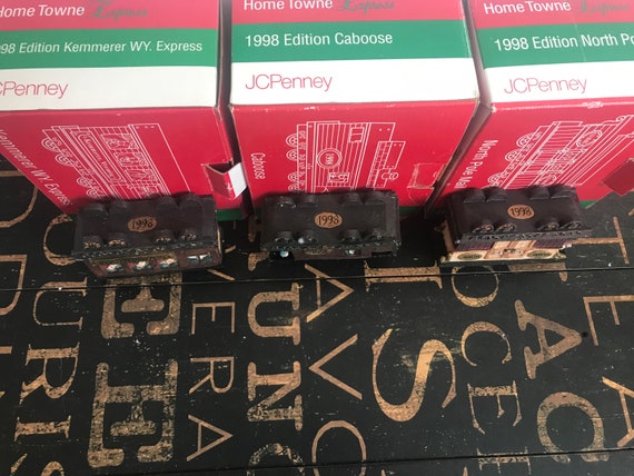 Vintage Jcpenney Home Towne Express 1998 Editioncaboose - Jcpenney Home Decor Accents Vintage Jcpenney Home Towne Express 1998 Editioncaboose - Jcpenney Home Decor Accents