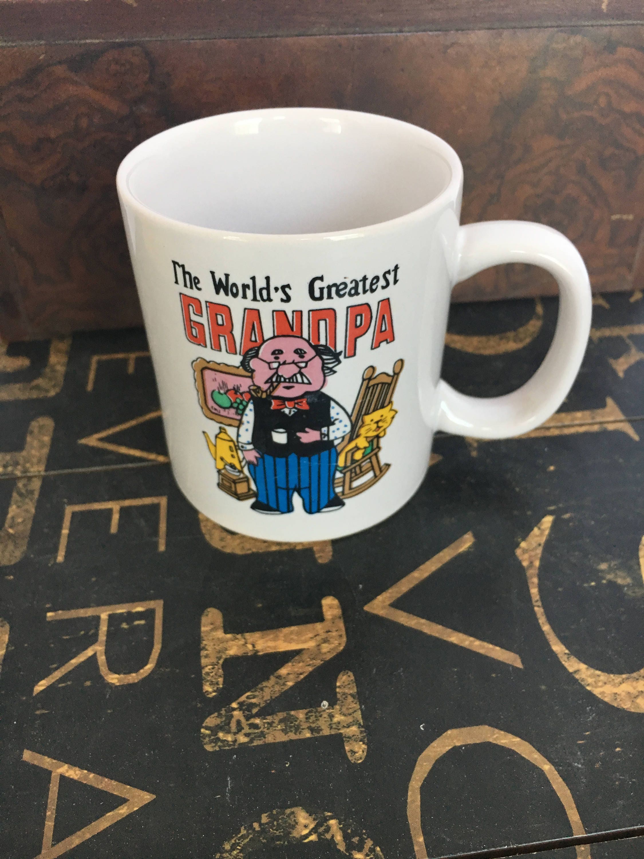 Download Vintage The World's Greatest Grandpa Mug. Grandparent's ...