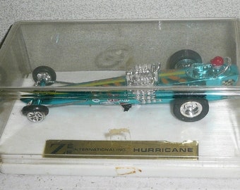 Vintage 1972 Hasbro Stick Shifters Yellow Tail Dragster Toy Good