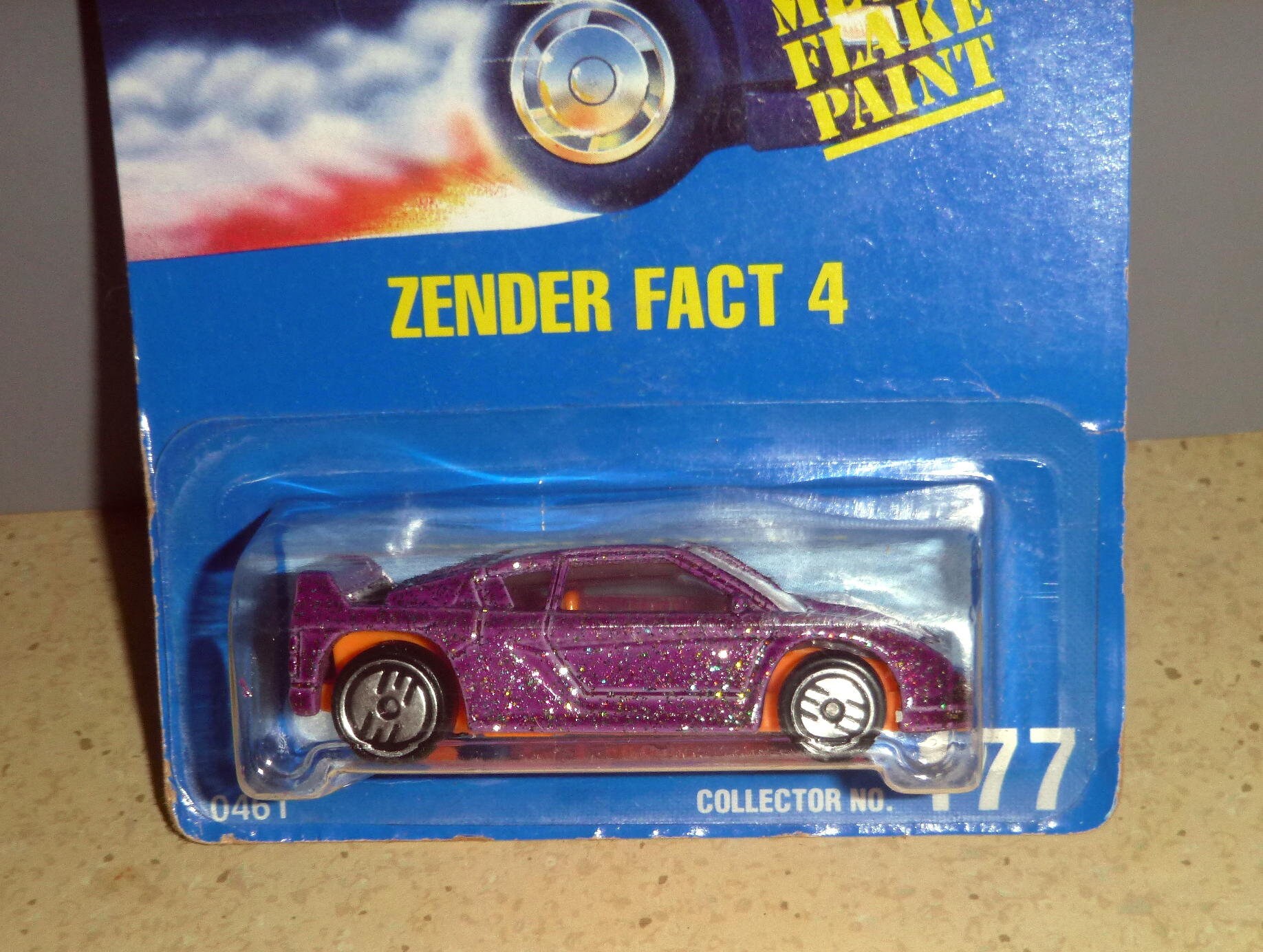 Vintage 1991 Hot Wheels Zender Fact 4, Metal Flake Purple - Etsy