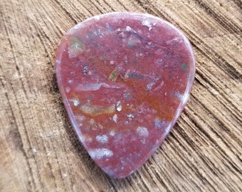 Fancy Jasper Stone Guitar Pick - Standard, 2.0 Mm - P1368 - Etsy Fancy Jasper Stone Guitar Pick - Standard, 2.0 Mm - P1368 - Etsy