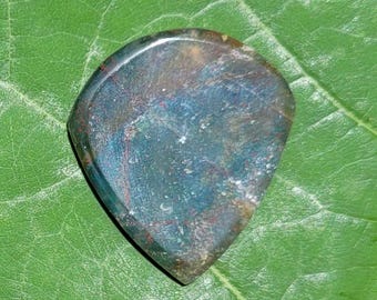 Sierlijke gitaarpick van jaspissteen, klein jazzmodel, 2,6 mm - P1850