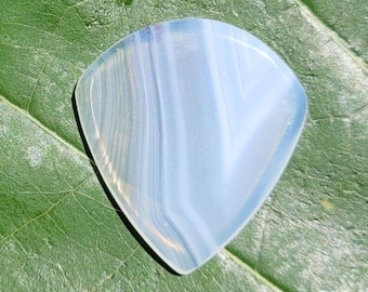 Gitaarplectrum van Mad River agaatsteen, klein jazzmodel, 2,7 mm - P1847