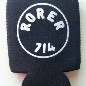 Quaalude beer cozie. High quality neoprene with heavy duty stitching.