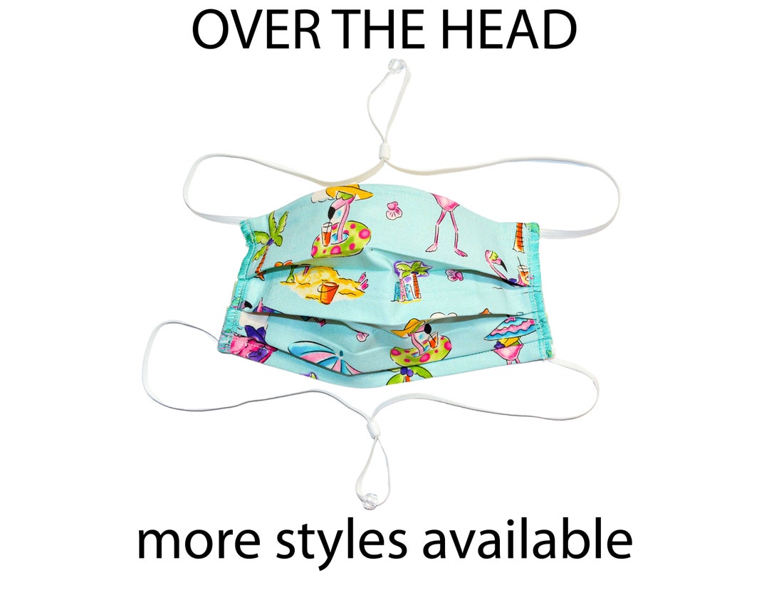 Children Face Masks Elastic Behind the Head Adjustable One Etsy