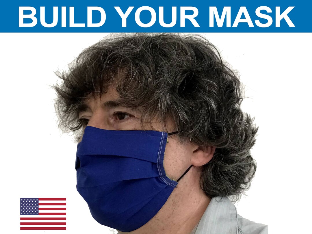 Make Your Own Mask Elastic Around Head Adjustable Ear Loops Etsy