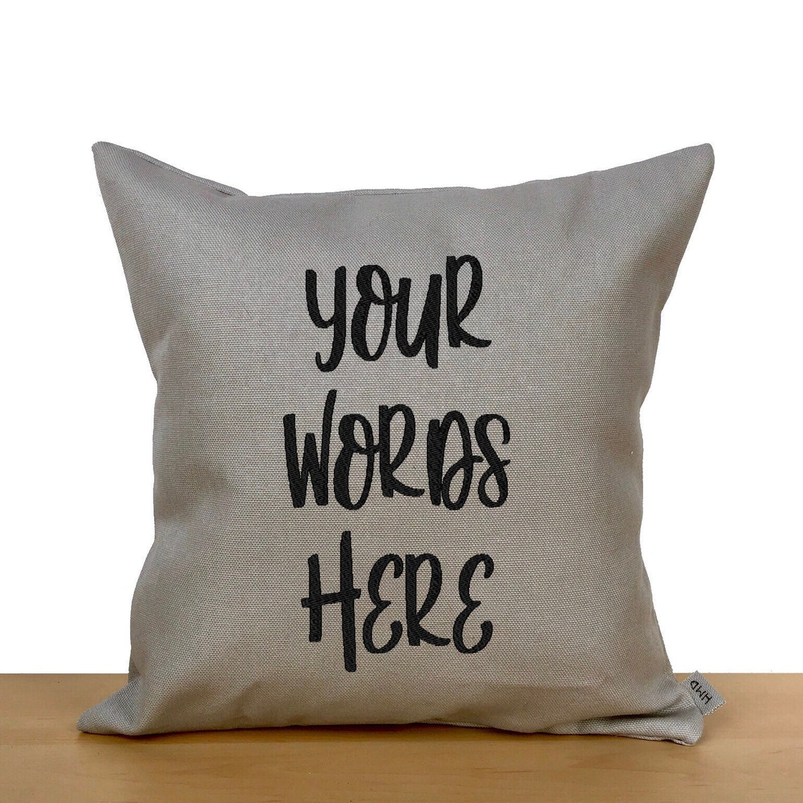Custom words pillow custom text pillow custom pillow cover Etsy