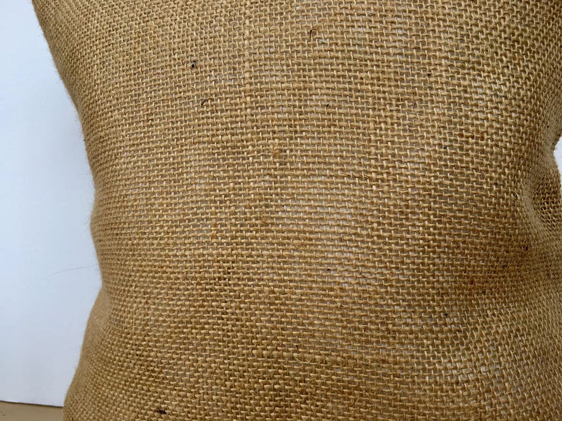 Custom burlap pillow burlap pillow case personalized burlap Etsy