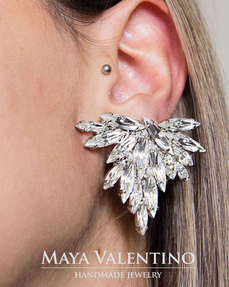 Rose Gold Ear Cuff Cuff Earrings Ear Cuff Ear Cuffs Ear Etsy