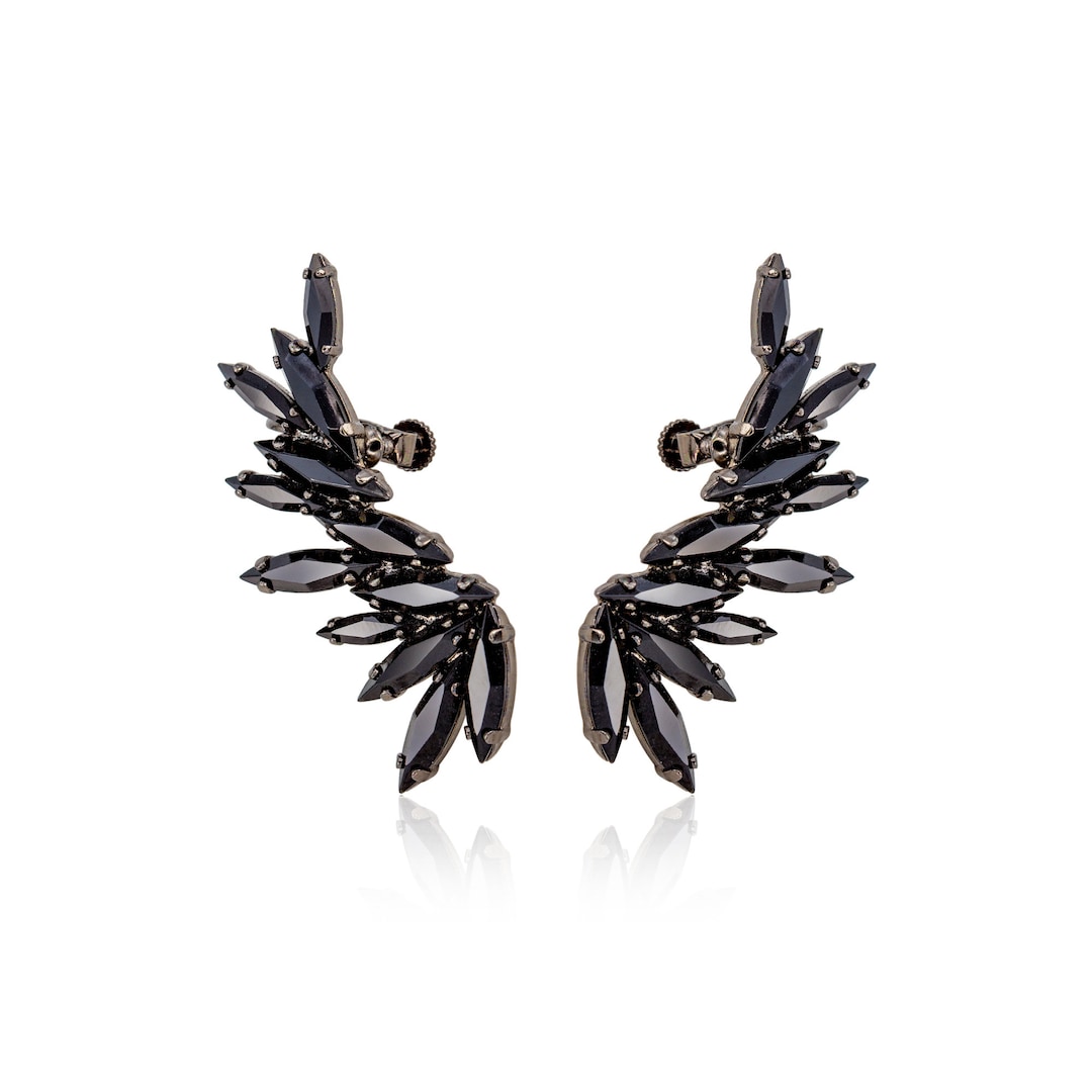 ◇wing bling◇ 14k post vanish ribbon two-way earrings Amazon.com: PAVOI 14K Rose Gold Convertible Link and