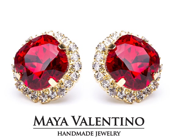 Red online prom jewelry