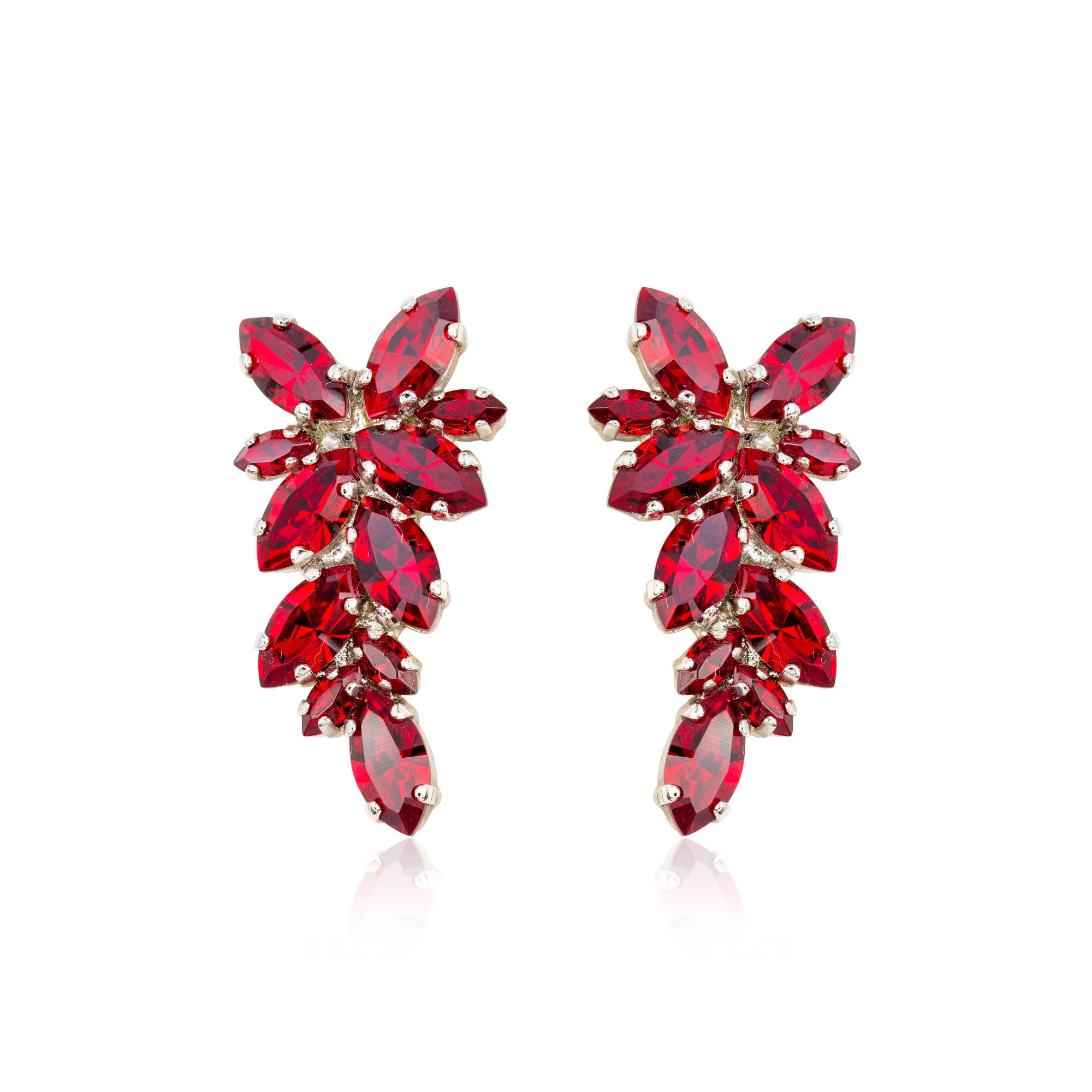 Red Earrings -