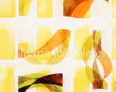 Watercolour high quality digital print, on 230g textured pearl watercolour paper, 20x20cm, 30x30cm