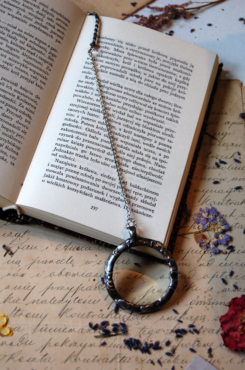 Metal Bookmark Magnifying Glass Bookmark Magnifier Bookmark Etsy