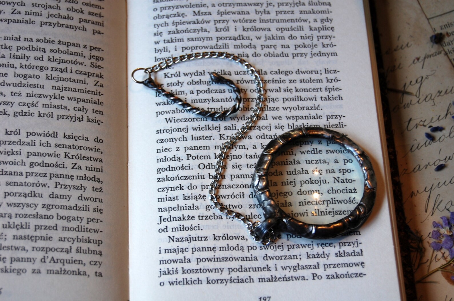 Metal Bookmark Magnifying Glass Bookmark Magnifier Bookmark Etsy
