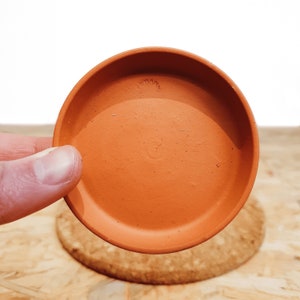 The Natural Terracotta Saucers Selection Sustainable Small Eco-friendly Plant Dish, Zero Plastic Tiny Mini Large Trays 6 18cm image 10