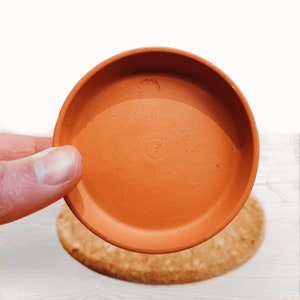 The Natural Terracotta Saucers Selection Sustainable Small Eco-friendly Plant Dish, Zero Plastic Tiny Mini Large Trays 6 18cm image 1