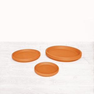 The Natural Terracotta Saucers Selection Sustainable Small Eco-friendly Plant Dish, Zero Plastic Tiny Mini Large Trays 6 18cm image 7