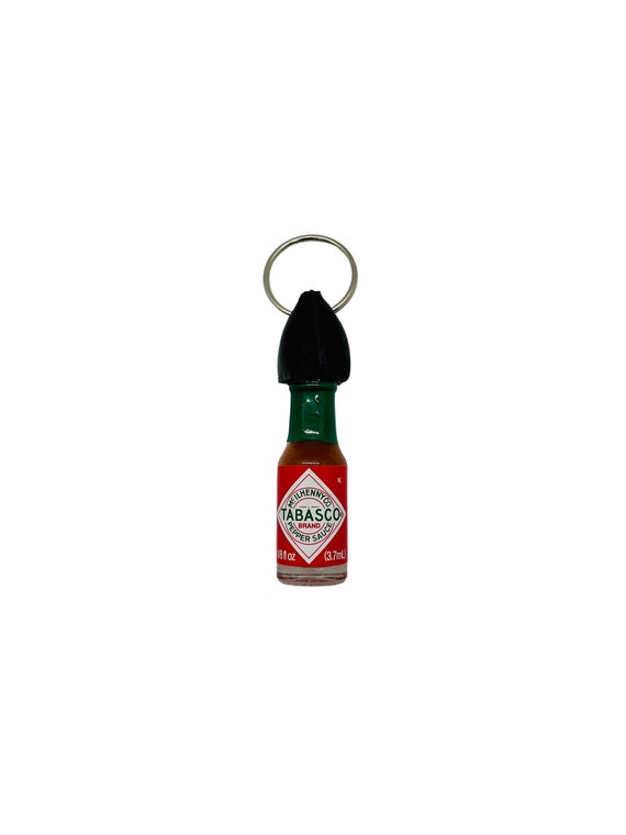 Mini Hot Sauce Keychain Bottle