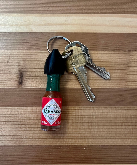 Hot Sauce Keychain 