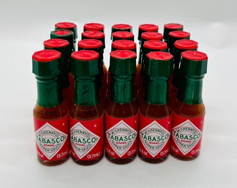 Pocket Tabasco Keychain - Hot Sauce Holder - When the days are hot