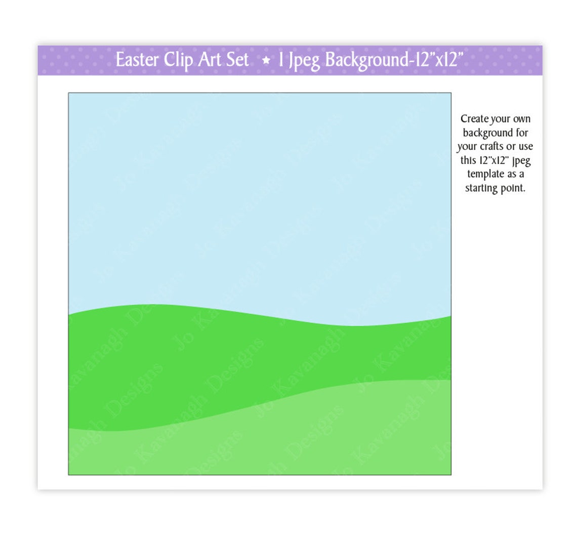 Easter Clipart & Digital Paper Seteaster Clip Arteaster - Etsy