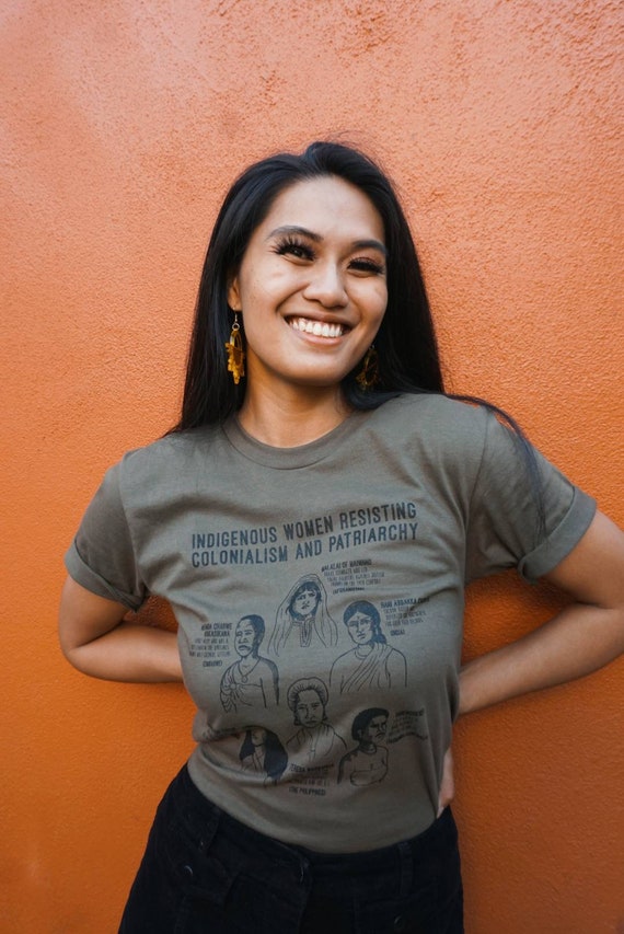 Indigenous Women Resisting Colonialism T-Shirt 2 S-3XL Nalgona | Etsy