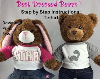 diy teddy bear clothes